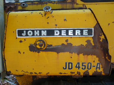 Tracteur à chenilles John Deere JD 450-A. Agrandir dans une nouvelle fenêtre (ou onglet)